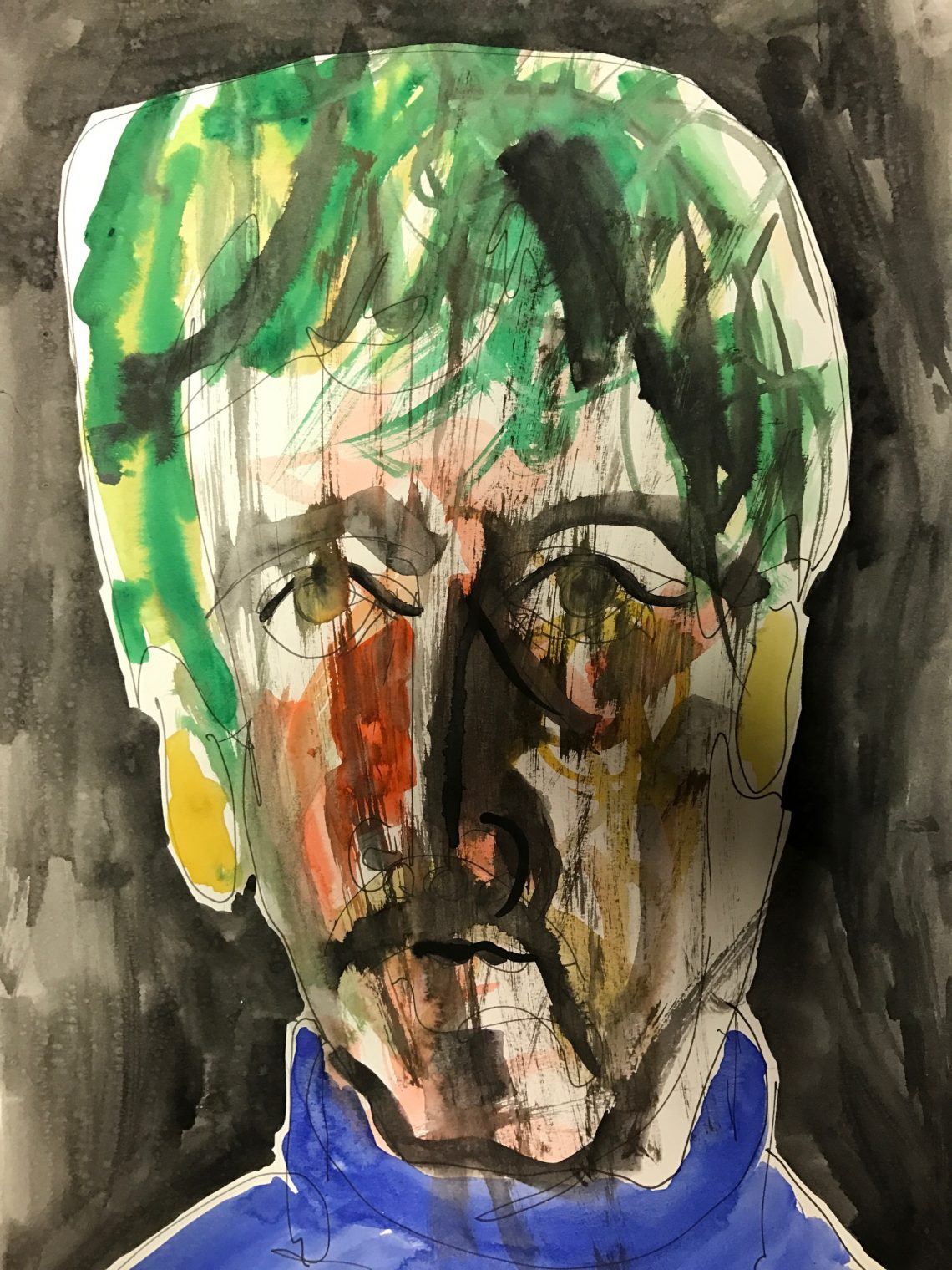 Jan Tiemann Drawing Portrait 11