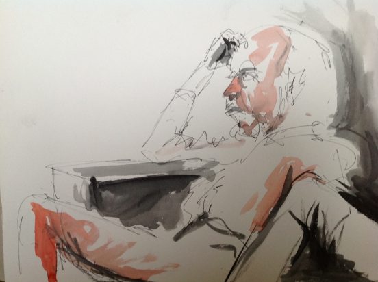 Jan Tiemann Drawing Portrait 14
