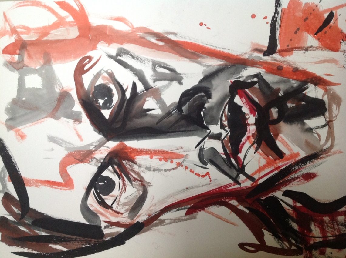 Jan Tiemann Drawing Portrait 15