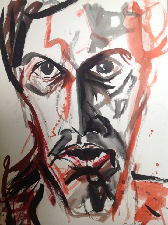 Jan Tiemann Drawing Portrait 15