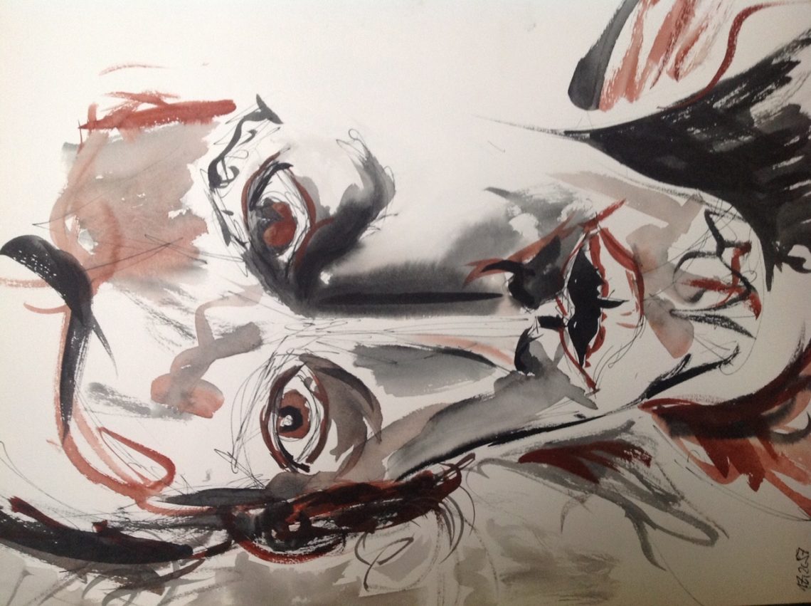 Jan Tiemann Drawing Portrait 16