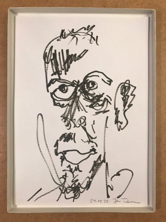 Jan Tiemann Drawing Portrait 4