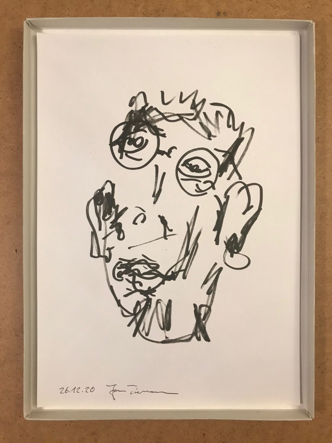 Jan Tiemann Drawing Portrait 6
