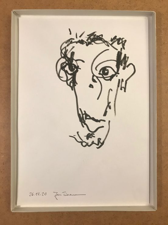 Jan Tiemann Drawing Portrait 7