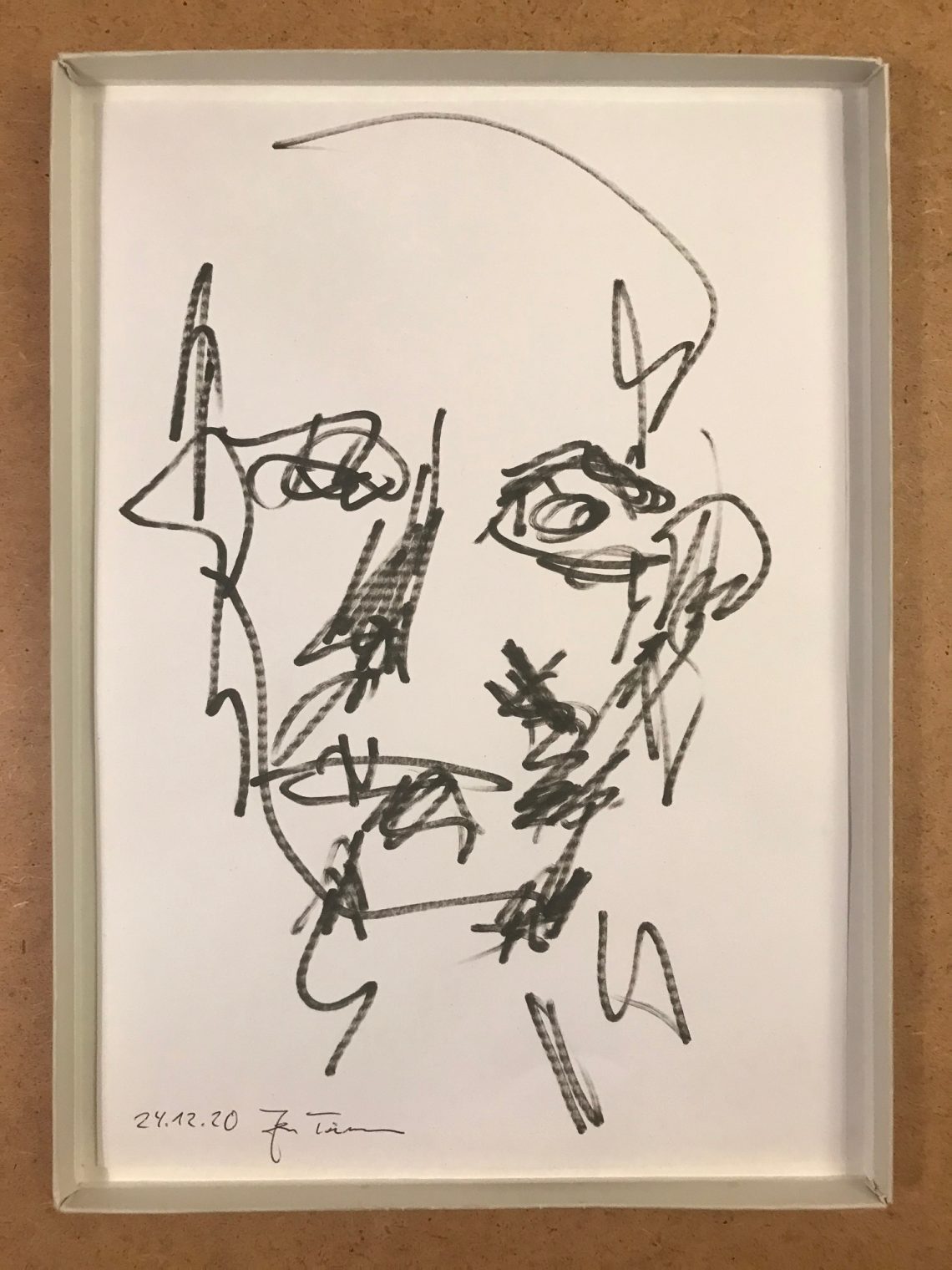 Jan Tiemann Drawing Portrait 8