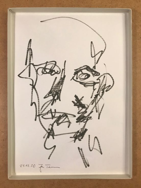 Jan Tiemann Drawing Portrait 8