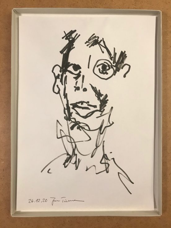Jan Tiemann Drawing Portrait 9