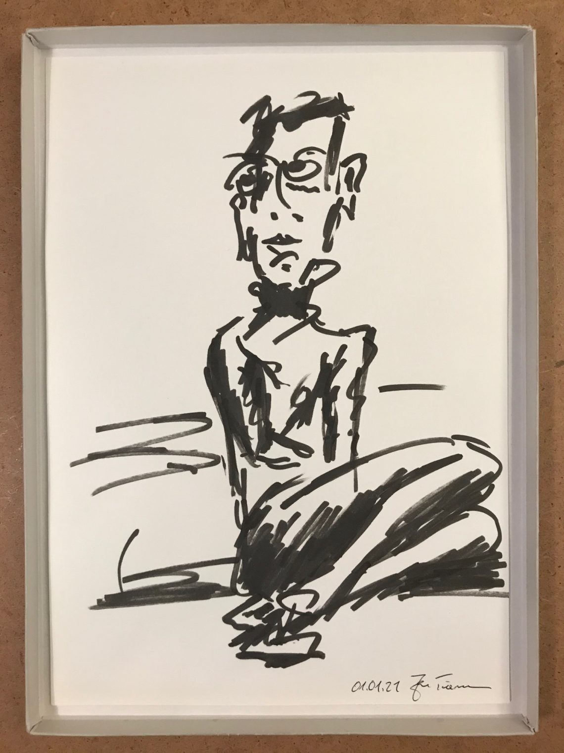 Jan Tiemann Drawing Portrait 19