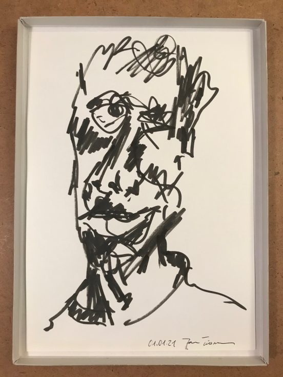 Jan Tiemann Drawing Portrait 20